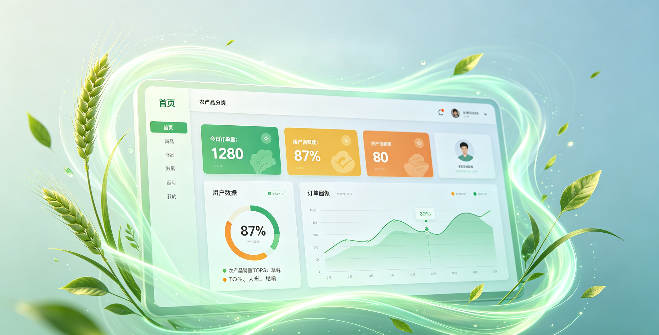 绿源生态农业电商平台系统 V2.0 版本正式升级，科技赋能农业数字化新征程